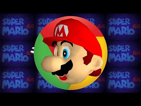 Mario 64 but it's in a browser