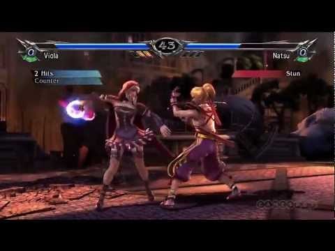 Soul Calibur 5 - Viola vs Natsu (Gameplay Trailer)