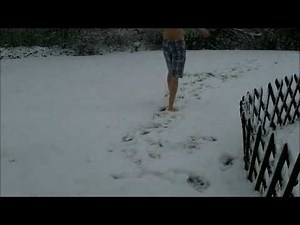 BAREFOOT WALK IN THE SNOW