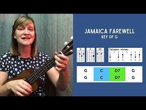Jamaica Farewell | #UkulelePlayAlong with ‪@AveryHill-Ukulele‬