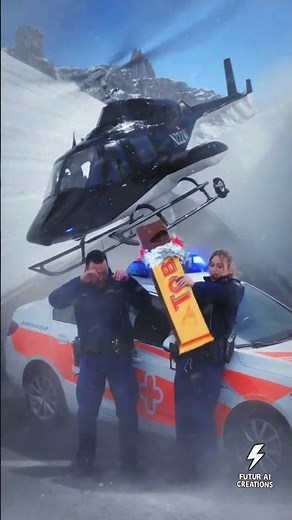Airwolf deployed to protect a Toblerone 😂🚁