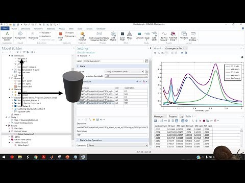 Multipole decomposition and scattering cross section using COMSOL