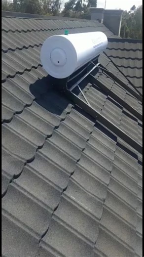 Solar water heater installation process #solarenergy #solarwaterheater #RetirementDreams #cleanenergy #EcoFriendly #GreenTechnology #SustainableLiving