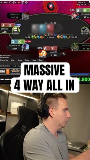 INSANE 4 WAY ALL IN