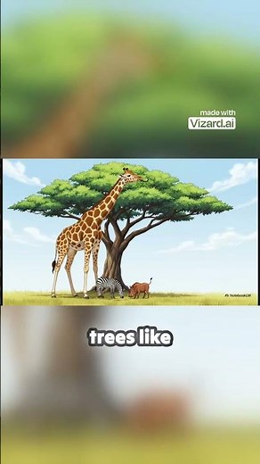 How do giraffes 🦒 Eat ?