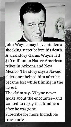 Did John Wayne Leave $40 Million Behind?