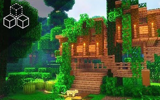 【MegRae】丛林树屋| 我的世界教程