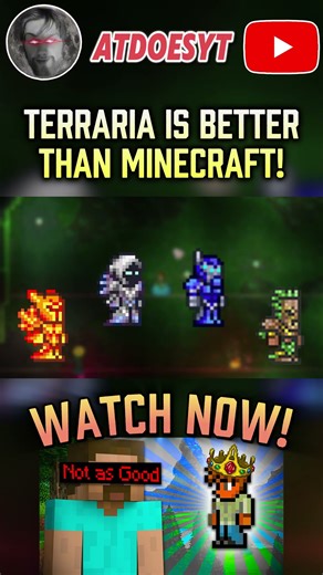 Terraria's Classes Make its Replayability BETTER Than Minecraft's