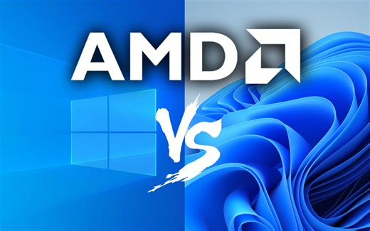 AMD是用Win10还是Win11 5700X、7600X对比测试