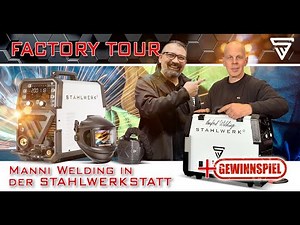 STAHLWERK - Roomtour! Manni Welding besucht Rico in der STAHLWERKSTATT