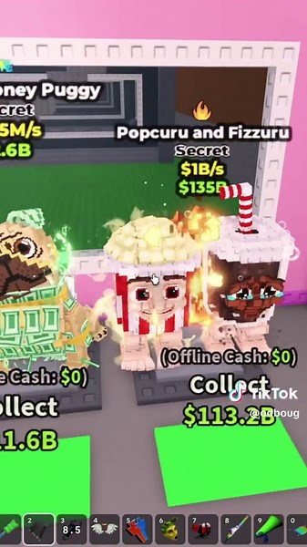 Sammy enlève le cooldown sur Roblox