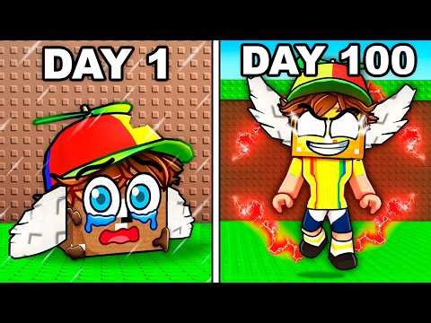 I Played Be a LUCKY BLOCK for 100 DAYS