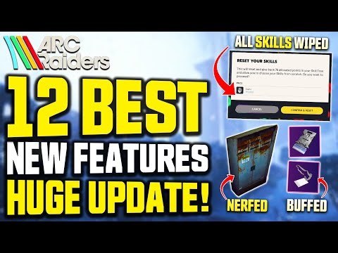 ARC Raiders HUGE Update // Skill Tree Reset, Security Locker Rebalance, Cold Snap & Much More!