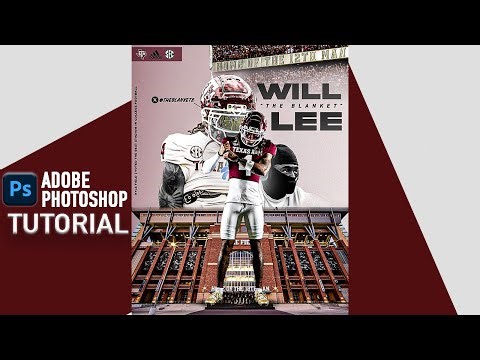 Designing Sports Graphic In Photoshop