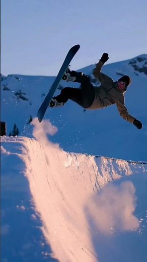EPIC snowboard Half pipe 🤟🏂