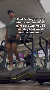 “Am I better than everyone?” 😂All jokes aside - I love a good backwards treadmill walk on an incline if the knees are just not feelin right. What do you think? #kneepain #backwardswalking #treadmill #treadmillworkout #kneesovertoes #kneepainrelief #kneepainexercises | Dr. Matt Wiest