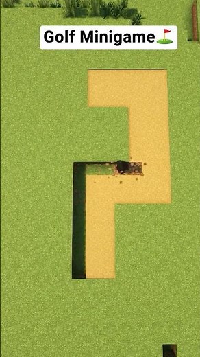 Minecraft Golf Minigame⛳ #minecraft