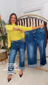 👖OVIO 🛍️ PLUS SIZE JEAN παντελόνι έως 150 περιφέρεια 😍❤️✅ θα ΤΡΕΛΑΘΕΙΣ!!! 🔥 Για να είσαι LAVA γυναίκα ΦΩΤΙΑ ❤️ 💎 Γεμάτο ΑΝΕΣΗ & ΕΛΑΣΤΙΚΟΤΗΤΑ 💎 💄 Θα είστε μοναδικές ✨ 👉 ΑΝΕΤΟ τόσο βολικό σαν να φοράς κολάν 👠👌 🍂 Για κάθε περίσταση ✨🤎 👏👏👏 42 ➝ 88 μέση – 110 περιφέρεια 44 ➝ 90 μέση – 120 περιφέρεια 46 ➝ 100 μέση – 125 περιφέρεια 48 ➝ 100 μέση – 130 περιφέρεια 50 ➝ 108 μέση – 140 περιφέρεια 52 ➝ 110 μέση – 150 περιφέρεια ✅ 👉👉KARMA ΜΠΛΟΥΖΑ👏 ☎️ Καλέστε μας 210-5222199 / 6978104796 📱 
