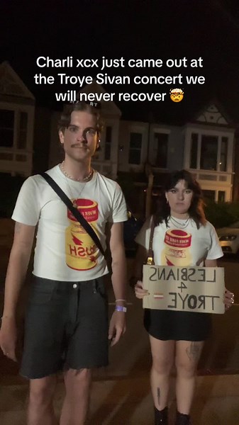 Charli XCX Surprise Appearance at Troye Sivan Concert