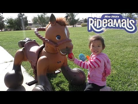 Rideamals Scout Battery Power Ride On Horse Pony Pretend Play