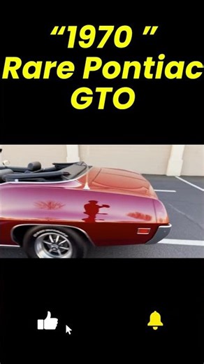 RARE 1970 Pontiac GTO