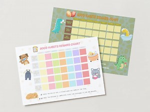 Kids Daily Routine Chart: Printable Chore & Habit Tracker (PDF Download) - Etsy Canada