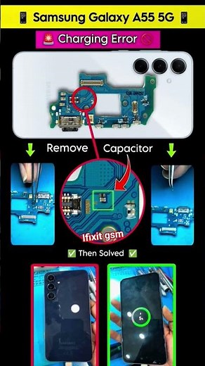 Samsung Galaxy A55 Charging Error Fix 🔧 | Not Charging / Slow Charging Problem Solution (2025)