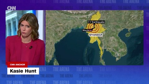 Video from skyscraper terrace shows giant waves in pool crashing during earthquake