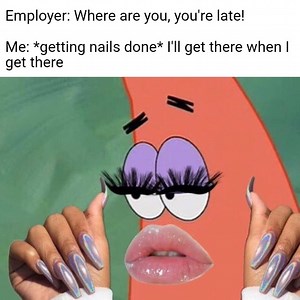Long Nails Meme Template