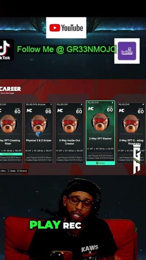 96 OVR Dominates Rec Green Mojo's Build Breakdown