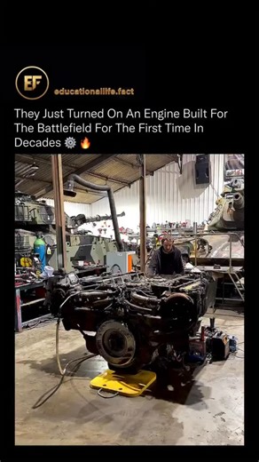 educationallife.fact on Instagram: "It’s not just an engine. It’s a machine that once powered the battlefield. This is the Continental AV1790 V12, a 29-liter engine built to power American tanks during the Cold War era. Engines like this were used in M47 and M48 Patton tanks, vehicles that once defined U.S. armored strength around the world. Each V12 produced 810 horsepower and could move a 50-ton tank through mud, sand, and terrain that would destroy most modern engines. It was designed for end