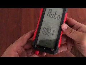 Medición de. Corriente con multi metro inteligente FS899C