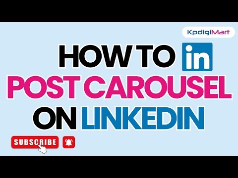 How to Post Carousel on LinkedIn | LinkedIn Carousel Tutorial