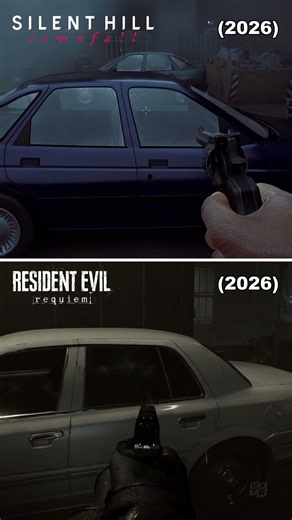 Destruction Comparison | SILENT HILL: Townfall vs RE: Requiem
