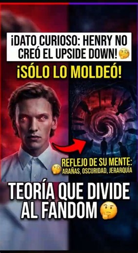 Henry NO creó el Upside Down 🕷️🚫