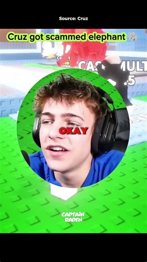 Cruz Got Scammed Elephant‼️☠️ #roblox