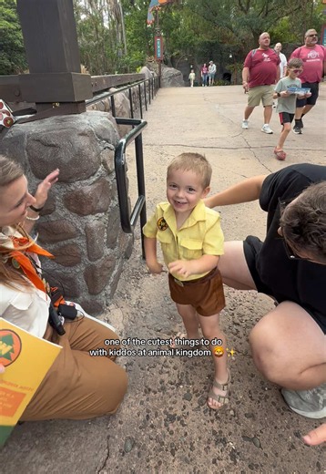 Have you become a Wilderness Explorer at Disney’s Animal Kingdom? Here’s what you need to know: ✨ Completely free ✨ Self guided scavenger hunt/activities throughout the park that can earn you over 25 sticker badges ✨ Themed after the movie Up and perfect for kids/littles Would you try this? #tiktokgo #disney #disneyworld #disneytips #disneywithtoddlers