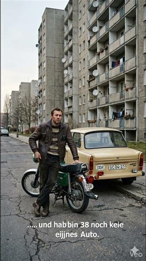 GDR: Waiting for the Trabant – and life goes on #ddralltag #automobile #nostalgia