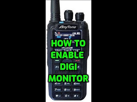 ANYTONE 878/868 - ENABLE DIGIMONITOR - hear all talkgroups (promiscuous mode)