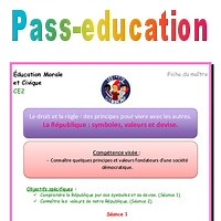 La République - Ce2 - Fiche de préparation - Cycle 2 - PDF à imprimer