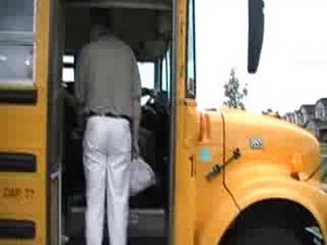 First Day of riding the school bus