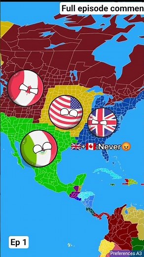 Countryballs: USA & Ohio vs The World | Epic Battle Animation 🇺🇸💀 episode 1