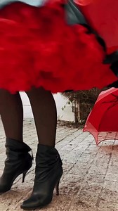 There is beauty in a rainy day too ☔️ And this beautiful lady @barinovael is wearing ’Tallulah’ black royal stewart tartan dress matched with a red petticoat 😍 #madeinuk #britishretro #ootd #ootdstyle #ootdfashion #winterstyle #winterfashion #retrostyle #retrofashion #vintageinspired #50sstyle #50sfashion | British Retro