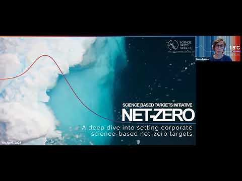 Session 2 - The Net-Zero Standard: A deep dive into setting corporate science-based net-zero targets