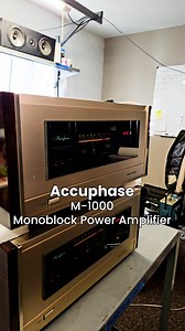 116K views · 2.8K reactions |  Accuphase M-1000 Vintage Monoblock...