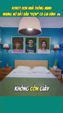 Robot Dọn Nhà Thông Minh… Nhưng Nó Bắt Đầu “Dọn” Cả Gia Đình 😨. #short #shortvideo