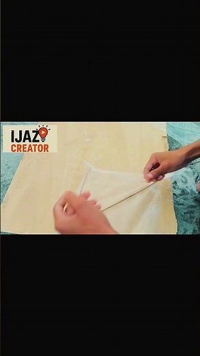 How to Make a Kite at Home 🪁 | Easy Kite Making Tutorial #shorts