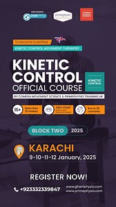 Become a certified Kinetic Movement Control Therapist from Comera...