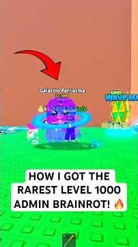 What happens if a NOOB gets a LEVEL 1000 ADMIN BRAINROT?! 🔥