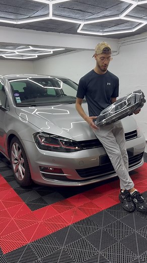 Phares golf 7 phase 2 ✨‼️ #voiture #reels #cars #pov #phares #golf | NS Auto